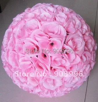 Brezplačna dostava-40 cm notranje plastike poljubljanje žogo-cvet žogo s poročno dekoracijo