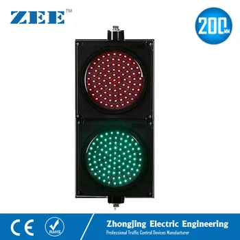 8inches 200mm LED semafor Rdeče Zeleno križiščih 220V LED Luči