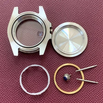 Iz nerjavečega Jekla Watch Primeru z Band 40 mm Safir Ogledalo za Miyoda 8215 8205 Pearl 2813 2836 GMT 3804 Avtomatsko Gibanje