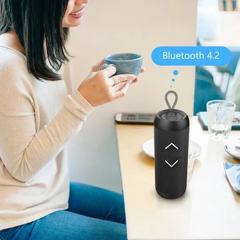 Bluetooth Zvočnik Brezžično Polnjenje Prenosnih Prostem Nepremočljiva Zvočnik Podpira USB, AUX Subwoofer