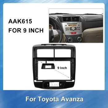 Avto Avdio Fascijo Posebna Armatura Trim Kit Okvir Plošča za Toyota Avanza Veloz 2012+ DVD GPS Ploščo Plošča Okvir Fascias Zamenjava