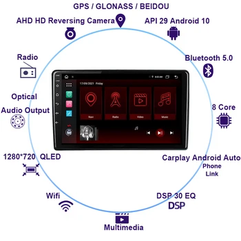 Roadonline Za Veliko Steno Haval H6 za obdobje 2011-Avtomobilsko Navigacijo Auto Radio Stereo Sprejemnik Android 10 8 Core 8G128G