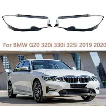 Za-BMW Serije 3 320I 325I 330I G20 2019 2020 LH+RH Žarometi Žaromet Pokrovček Objektiva 63118496149 63118496160