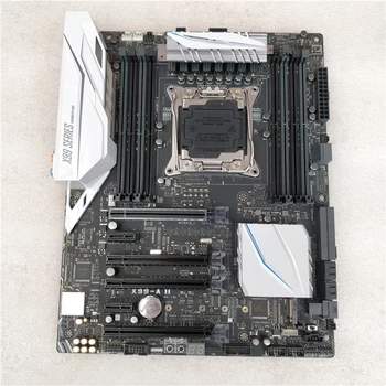 Desktop Motherboard Za ASUS X99-A II Intel X99 DDR4 ATX Core i7 X Series PCI-E 3.0 Popoln Preizkus Pred Odpremo