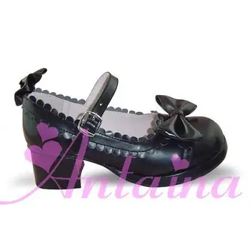 Princesa sweet lolita gothic lolita čevlje po meri lolita cos punk čevlji lok srčkan laciness an2002 visoko platformo