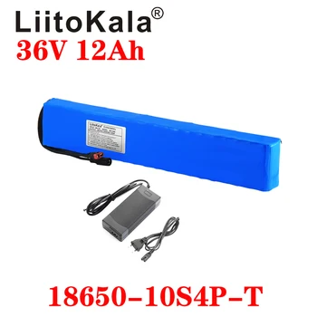 LiitoKala 2020 nova high power 36V 12Ah baterije 10S4P 18650 baterijo 500W 42V 12000mAh za Ebike električna kolesa z BMS