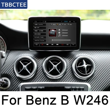 Za Mercedes Benz Razreda B W246~2019 NTG Multimedijski Predvajalnik, Zaslon visoke LOČLJIVOSTI Stereo Android GPS Navi Zemljevid Izvirni Slog Radio, WIFI