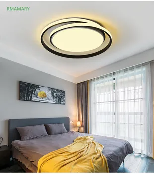 Preprost sodobni LED stropna svetilka spalnica lahka domača dnevna soba, soba lučka ustvarjalne osebnosti stropne luči 110-220V
