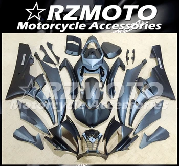 Brizganje Novo ABS Motocikel Celotno Fairings kit Primerni za YAMAHA YZF-R6 2006 2007 06 07 R6 Karoserija nastavite črno mat