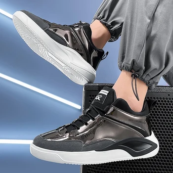 Leisurestylish moda človek, vroče prodaje Dihanje na črni čevlji udobno vzročno Čevlji dihanje Svetlobe superge slip 2020