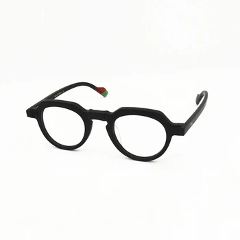Ročno Izdelan Acetatni Okvir Očal Moški Ženske Visoke Kakovosti Vintage Kvadratnih Eyeglass Optični Kratkovidnost Očala, Okviri Za Očala Oculos