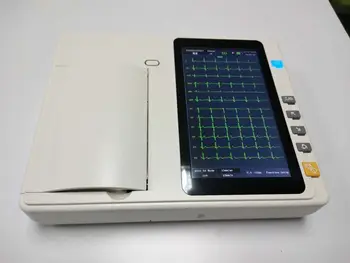 SONCE-7031 Prenosni 3 Kanalni EKG Stroj z zaslonom na dotik