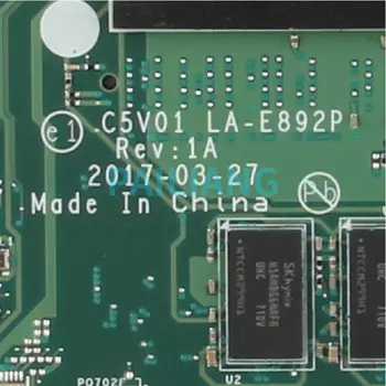 Mainboard Za ACER Aspire A515-51 i3-7100U Prenosni računalnik z matično ploščo LA-E892P SR343 N16S-GTR-S-A2 DDR4 Preizkušen OK
