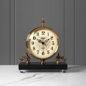 Ameriški modni desk ura dnevna soba gospodinjski izklop Ustvarjalne Namizno dekoracijo desk ura Retro Ura
