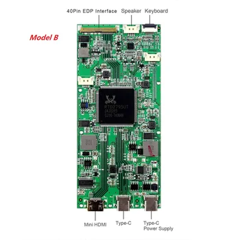 HDMI je združljiv 4K LCD gonilnik odbor tip-C 40pin EDP komplet za B173QTN01 17.3