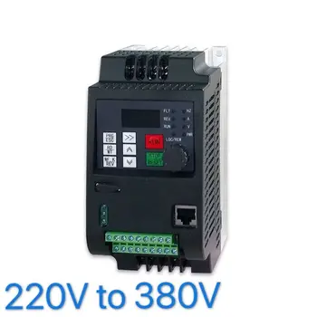 0.75 KW VFD Vnos 220V 1ph za Izhod 380V 3ph Visoko Zmogljivost Spremenljivo Frekvenco Inverter