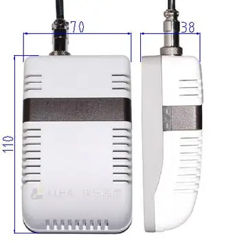 LED Digitalni cev zaslon RS485 ogljikovega dioksida CO2 senzor oddajnik displayer KD58B70/ Ne zaslon (KM58B70) LCD-pretvornik