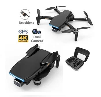 S3 Strokovno Brushless 4K HD Dual Camera Visoko vzdržljivost 5G Quadcopter