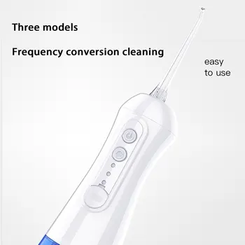 1 Pc Prenosni Vode Flosser 3 Način Električni Ustni Irrigator Waterpulse Jet Za Zobe USB Polnilne Barvo Naključno