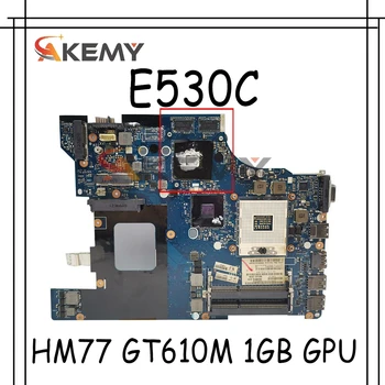 Za Lenovo Thinkpad E530 E530C Prenosni računalnik z Matično ploščo FRU 04w4015 LA-8133P HM77 GT610M 1GB GPU