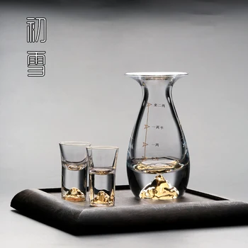 ★Baijiu Baijiu glass pokal nabor gospodinjskih znak mala alkoholnih pijač pokal posebne high-end pokal