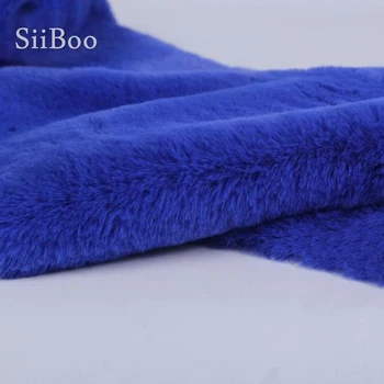 13 Barv solid 2 cm specializiranimi za umetno krzno tkanine zajec lase plišastih imitacija krzna, tkanine tkiva telas tecidos stoffen 160*50 cm 1piece SP4372