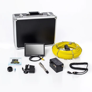 1000TVL 23 mm Objektiv 20M iz steklenih vlaken, Kabelsko Industrijo Endoskop 7-palčni TFT-LCD-Zaslon Ročni Kanalizacijske Cevi-Pregledovalna Kamera Sistem