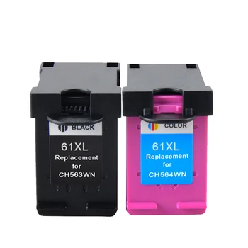 2 Pack 61XL Združljiva Kartuša za HP 61 XL uporabite za Deskjet 1000 1050 1055 2000 do leta 2050 2512 3000 J110a J210a J310a Tiskalnik