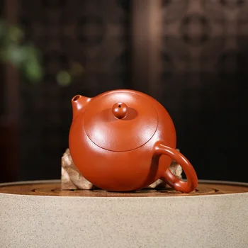 Glina čajnik Wu Jianqiang ročno surovin živo rdeča glina pokrov kartice Xi Shi čajnik Kung Fu Čajnik Čaja Set Darilo 160