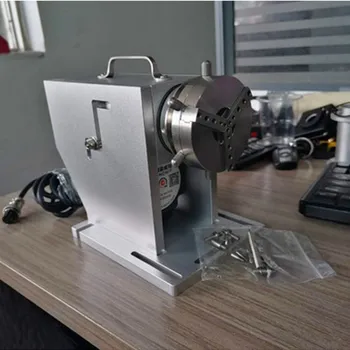 Obroč Rotacijski Optični Lasersko Označevanje Rotacijski delovna miza Premera 3-91mm Laser Engrave Prilogo Rotacijski E69 S Tremi Chuck