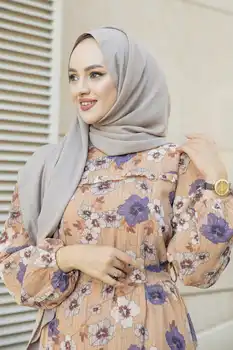 Obleka ženske obleke 2021 tam kaftan abaya dolgo Muslimanskih večerne obleke hidžab abayas turški Hidžab Stranka Priložnostne ženske oblačila