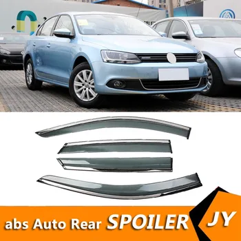 Za Volkswagen jetta Sagitar za obdobje 2012-Okno Vizir Vent Odtenkov, Sonce, Dež Deflektor Varovalo s Auto Dodatki 4PCS/SET