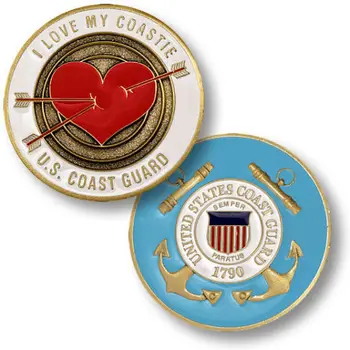 Nizka cena po Meri kovanec, vroče prodaje U.S. Obalna Straža USCG Bronasto Izziv Kovanec Visoko kakovostnih kovinskih Vojaških kovancev FH810192