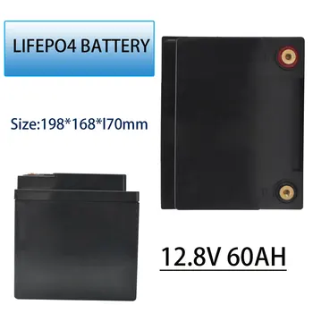 2021 12V 60Ah Globoko Cikel LiFePO4 Baterije za ponovno Polnjenje Pack 12.8 V 60Ah Življenjske Cikle 4000 z vgrajenim BMS Varstvo