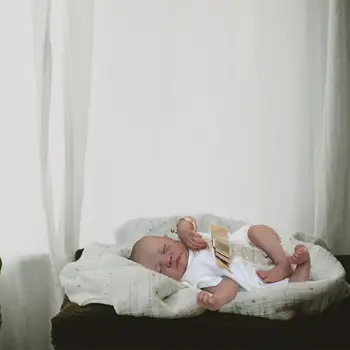 48 cm Roke-risanje Prerojeni Lutke Otroka Levi Premie Baby Softtouch Resnično Veren Ljubki Fant Fant Baby Lase Veren M8v8