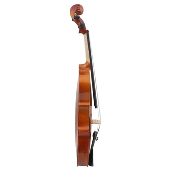 Violino Naravnih Akustični Masivnega Lesa Smreka Plamen Javorjev Furnir, Violina Violina z ohišjem, ki je Kolofonije Lok Strune Ramenski Ostalo