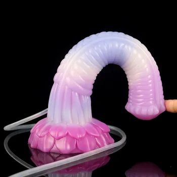 Realističen Dildo Visoko Natančnost Simulacije Spray Ejakulacijo, Ženska Masturbacija stimulacijo klitorisa Orgazem Seks Igrače Za Ženske