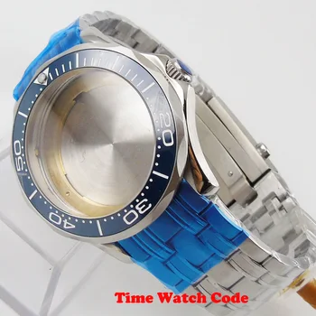 41mm Watch Primeru Watch Band, Primerni Za ETA2836 MIYOTA8215 821A NH35A NH36A gibanje keramično ploščo vstavite zapestnica Safirno Steklo