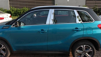 Iz nerjavečega jekla okno avtomobila okraskov za suzuki vitara 2016 2017 2018 Suzuki Suzuki 2. generacije