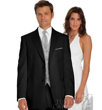 Brezplačna Dostava na debelo Visoko kakovostne Mode za Moške Obleko! poslovni poroko moške slim oblačila (Jakna+Hlače+Kravato+Telovnik)