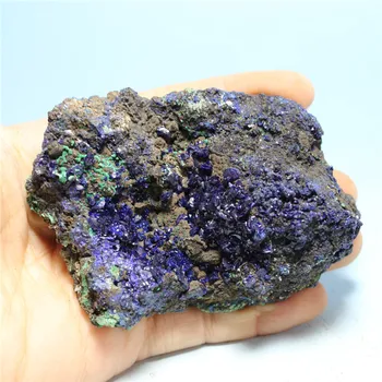 Naravne mineralne azurite malahit mineralnih simbioza poučevanja osebkov Kistler kamen okraski Priljubljene